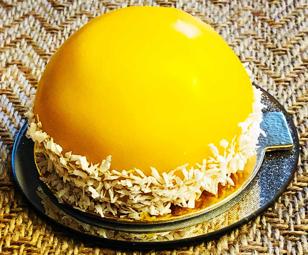 monoporcja sernikowa mango marakuja